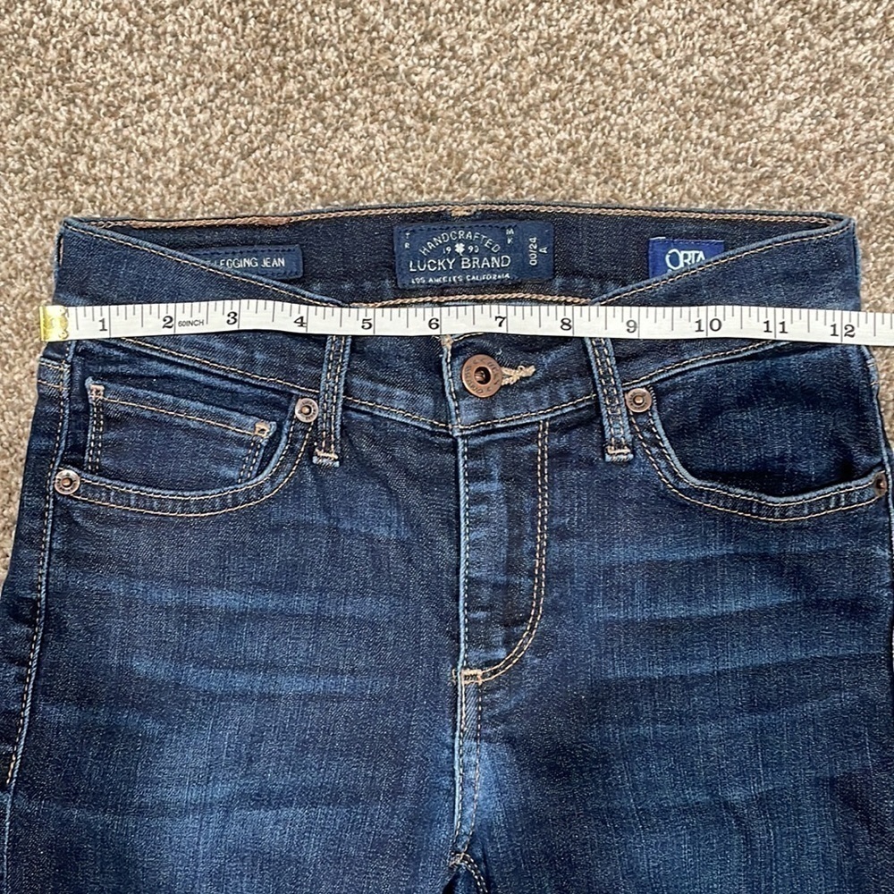 Lucky Brand Brooke Legging Jean Size 24 - Picture 7 of 10